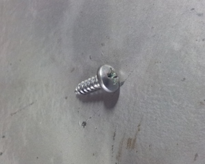 Tapping cros.reces.raised pan head screw 4.2x13 DIN7981 galv